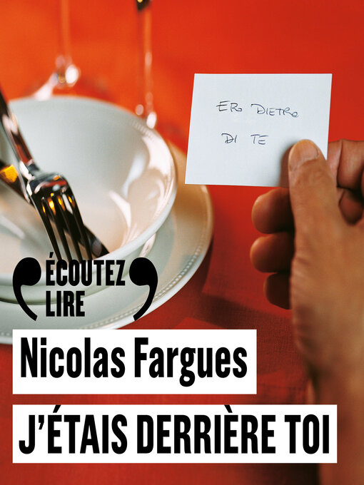 Cover image for J'étais derrière toi